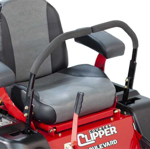Country Clipper Boulevard Zero Turn Rider the Lawnmower Hospital